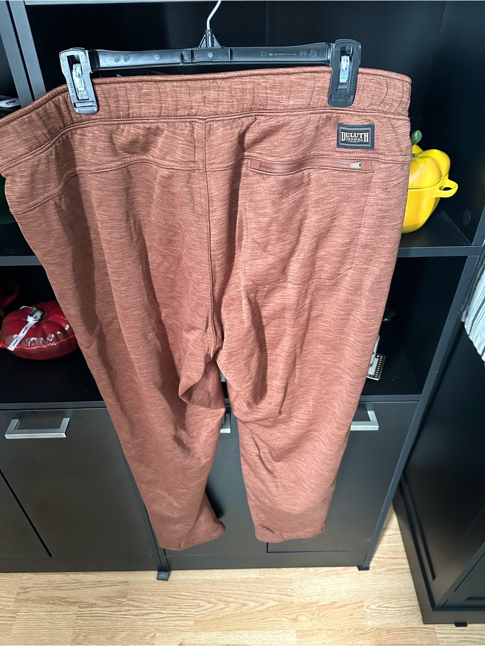 Duluth Trading Co Men's Rust Brown Jogger Bottoms - XL